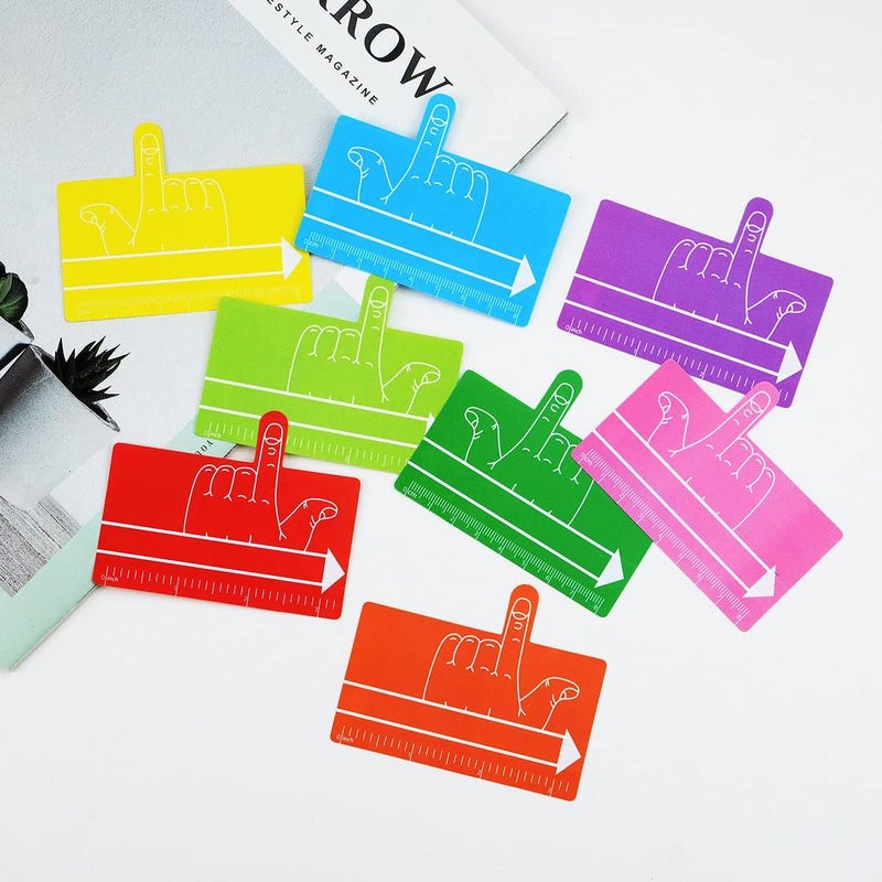 FSZMan 24Pcs Kids Finger Spacers with Guided Reading Strips,Reading Aid,Handwriting Tool Writing Spacers for Kids,Home School Classroom Supplies,8 Colors - Image 4